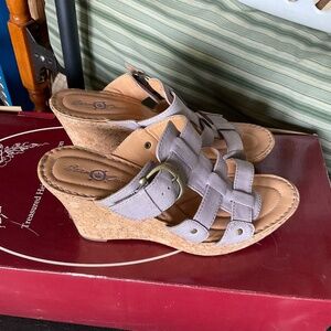Born Lilac Wedges Size 10 NWOB